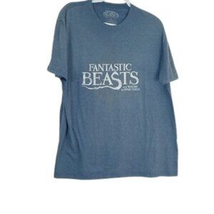 Fantastic Beast And Where To Find Them Mens Graphic T-Shirt Tee Gray L